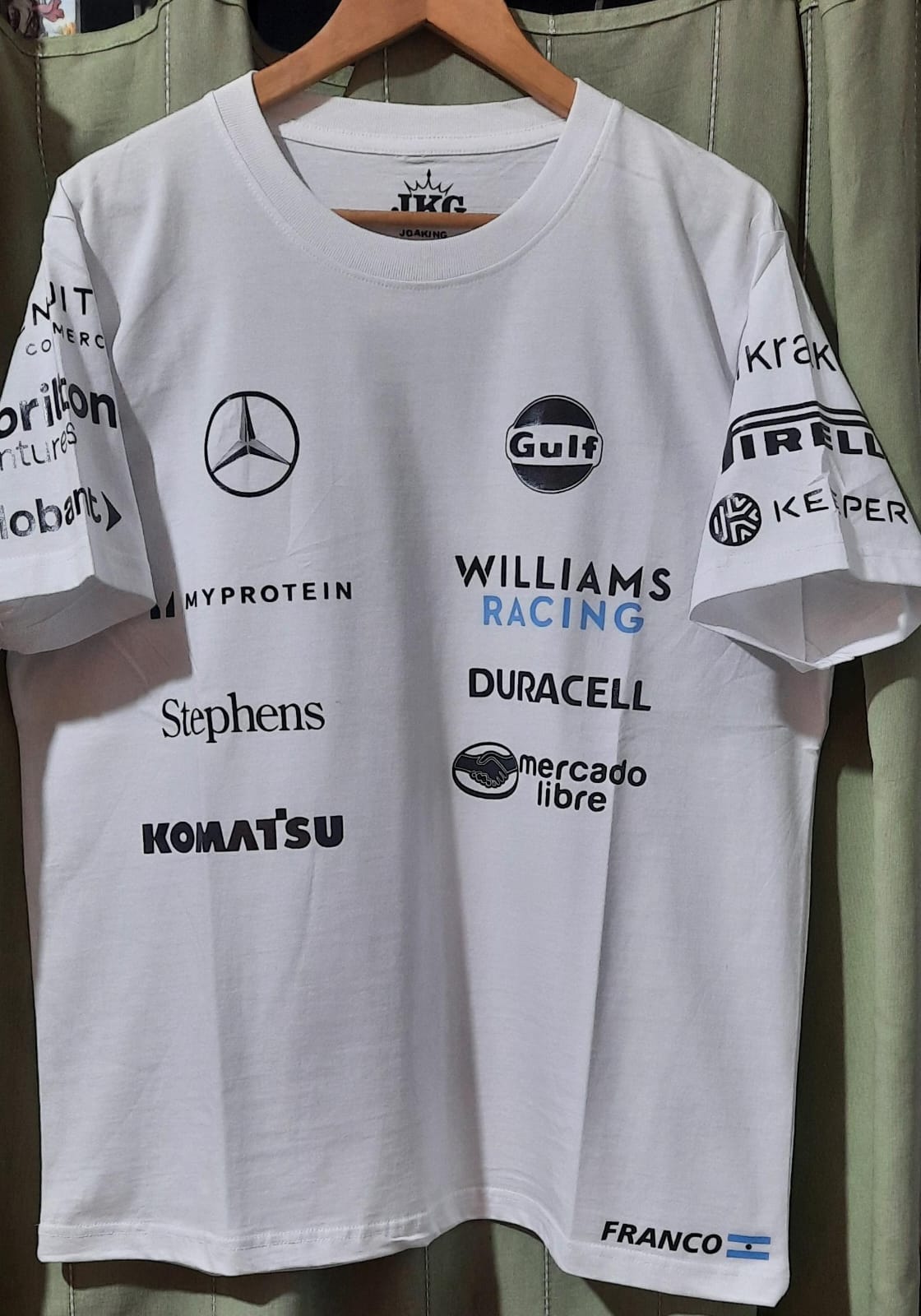 remera estampada con DTF