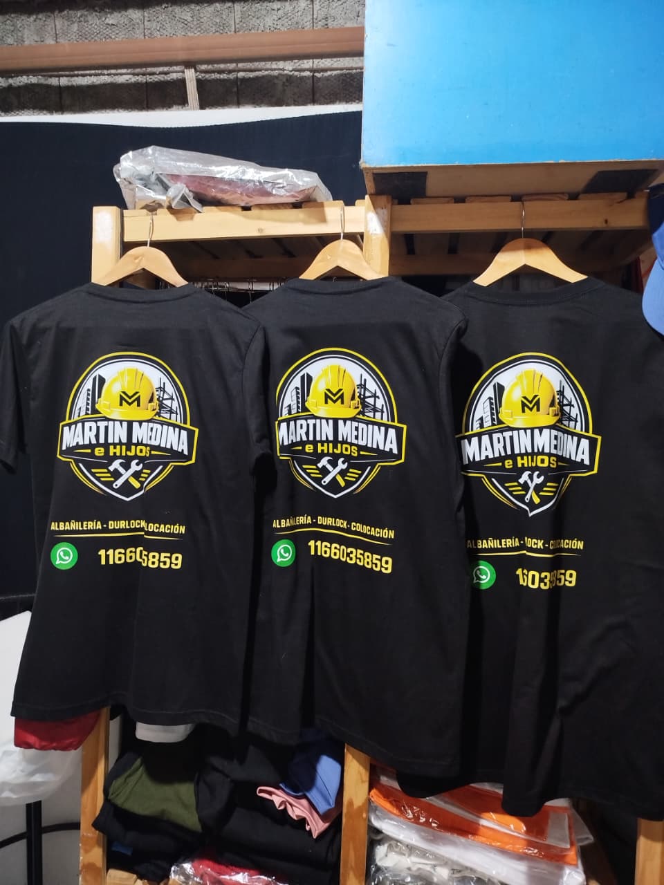 remera estampada con DTF